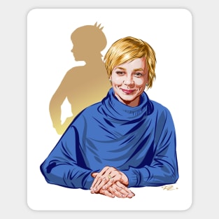 Carey Mulligan - An illustration by Paul Cemmick Sticker